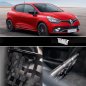 Preview: Clubsport Set - Strebe mit Netz für Renault Clio 4 RS